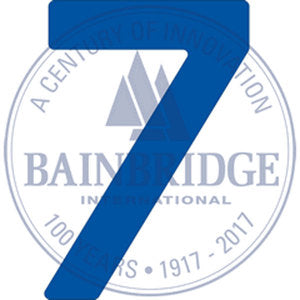 Bainbridge Sail Numbers 380mm Blue 7