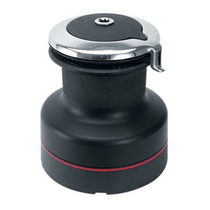 Harken Radial skødespil ST 2-speed sort alu.