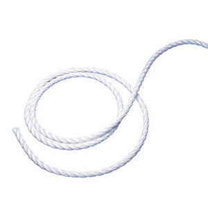 Bainbridge Polynite Boltrope 3-Strand XLF 8mm Whi