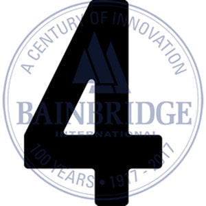 Bainbridge Sail Numbers 380mm Black 4