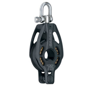 Harken AirBlok 75mm  enkelt m. hunsvot