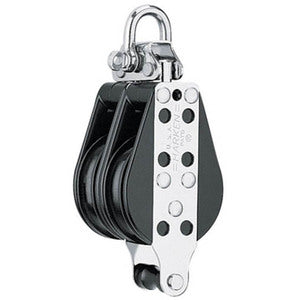 Harken 2,25 tommer blok dobbelt m. hunsvot